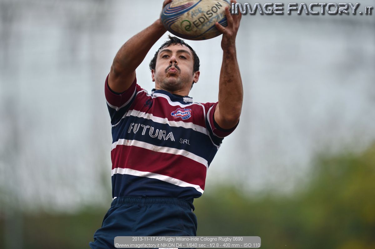2013-11-17 ASRugby Milano-Iride Cologno Rugby 0690
